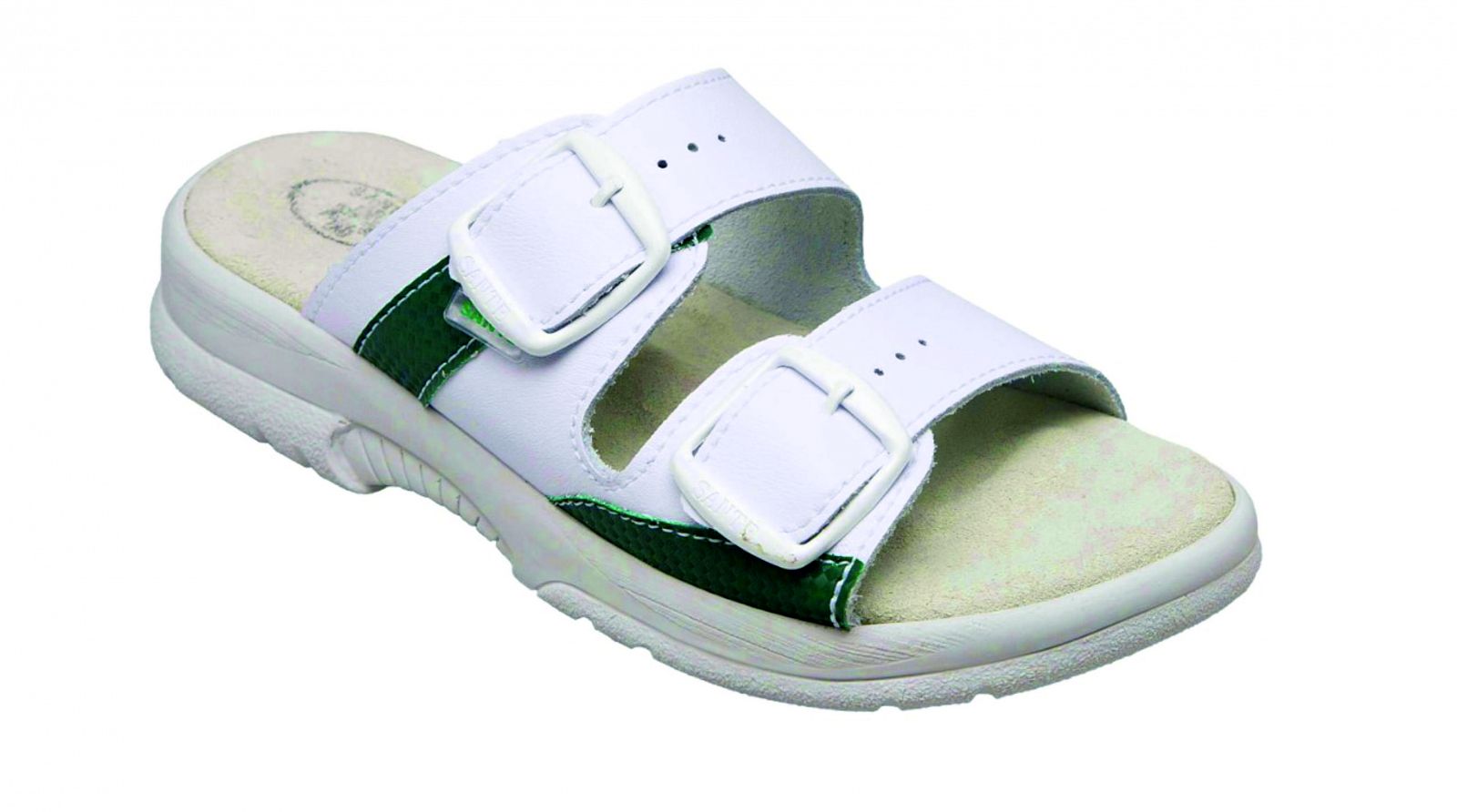 Obuv N/517/33/10 dám.vych.pantofel bílý vel. 38 - Obrázek Obuv N/517/33/10 dám.vych.pantofel bílý vel. 38 - Obrázek